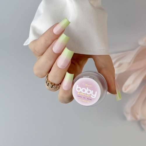 baby boomer żel 3w1 Clavier Ombre Art 8, żel do ombre paznokci, żel do zdobień nail art, paint gel do stylizacji paznokci, żel do stampingu dla instruktorów paznokci