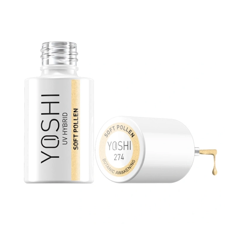 Yoshi 274 lakier hybrydowy, lakier hybrydowy Yoshi 6 ml, profesjonalny lakier hybrydowy UV LED, lakier hybrydowy do manicure salonowego.