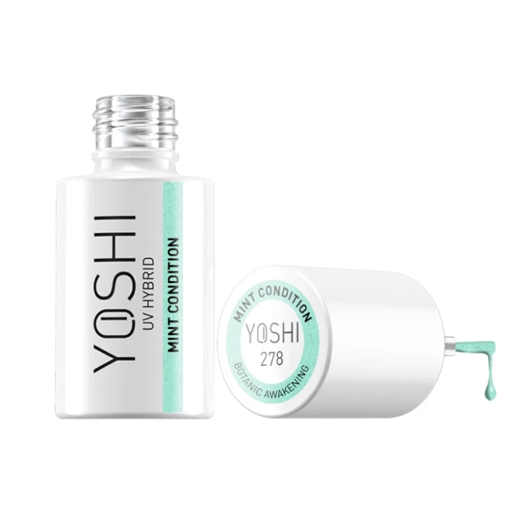 Yoshi 278 lakier hybrydowy, lakier hybrydowy Yoshi 6 ml, profesjonalny lakier hybrydowy UV LED, lakier hybrydowy do manicure salonowego.