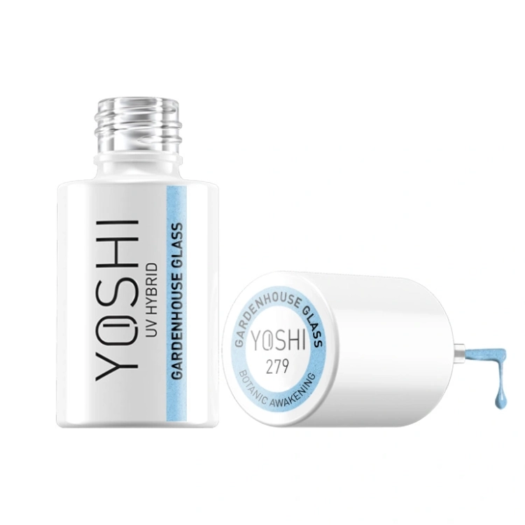 Yoshi 279 lakier hybrydowy, lakier hybrydowy Yoshi 6 ml, profesjonalny lakier hybrydowy UV LED, lakier hybrydowy do manicure salonowego.