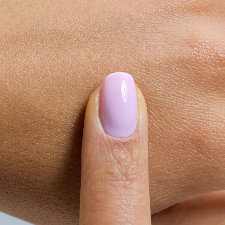 Semilac Pastel Lilac 118, lakier klasyczny lawendowy, pastelowy fiolet paznokcie, lakier Semilac 9 ml, elegancki manicure klasyczny