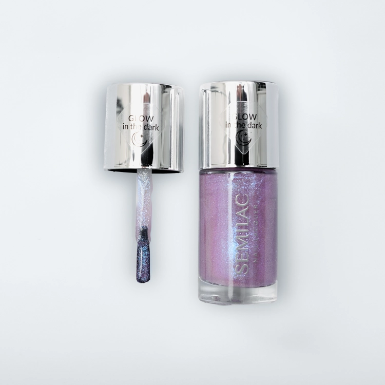 Semilac Pink a Blue 117, lakier klasyczny różowy, chłodny róż paznokcie, lakier Semilac 9 ml, manicure klasyczny róż