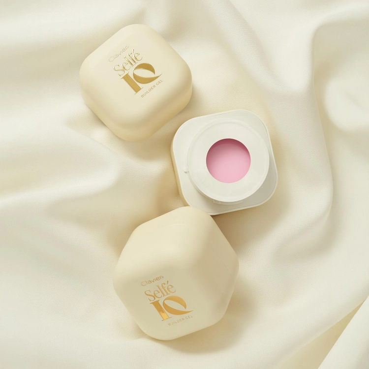 clavier Selfe IQ Gel Pinky Promise 03, Selfe IQ Pinky Promise 03, żel budujący różowy, żel budujący delikatny róż, samopoziomujący żel budujący różowy, żel budujący 50g różowy,