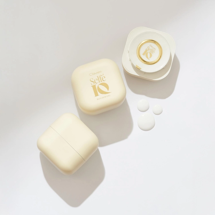 Clavier Selfe IQ Gel Milky Mamma 05, żel budujący mleczny, żel budujący biały, samopoziomujący żel budujący, żel do przedłużania paznokci, żel do nadbudowy paznokci, builder gel milky white, milky nails, żel budujący premium