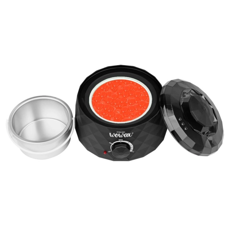 podgrzewacz do wosku Clavier WOWAX Diamond 120W, urządzenie do depilacji woskiem w puszce, podgrzewacz do wosku twardego i miękkiego salon kosmetyczny