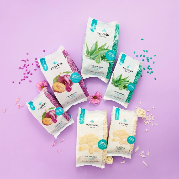 wosk do depilacji Clavier MediWax Aloe Vera 1000g, profesjonalny wosk do depilacji salon kosmetyczny, wosk do depilacji duże opakowanie