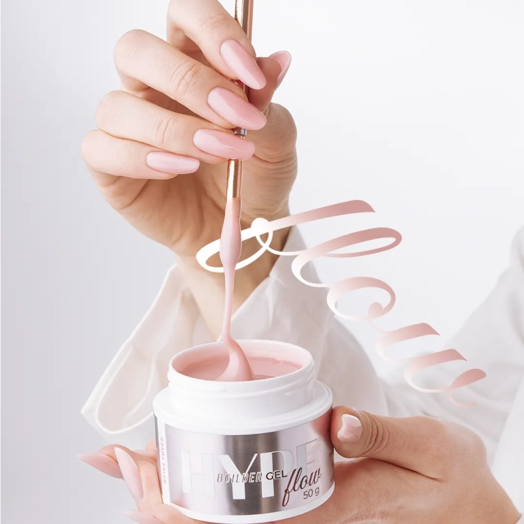 żel budujący Mistero Milano beige, Hype Gel Cover Beige 15g, beżowy żel cover do paznokci, żel samopoziomujący do przedłużania, żel bez HEMA do stylizacji paznokci, profesjonalny żel UV LED