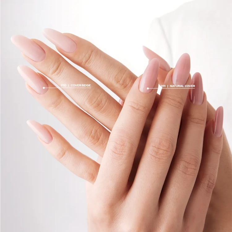 żel budujący Mistero Milano beige, Hype Gel Cover Beige 15g, beżowy żel cover do paznokci, żel samopoziomujący do przedłużania, żel bez HEMA do stylizacji paznokci, profesjonalny żel UV LED