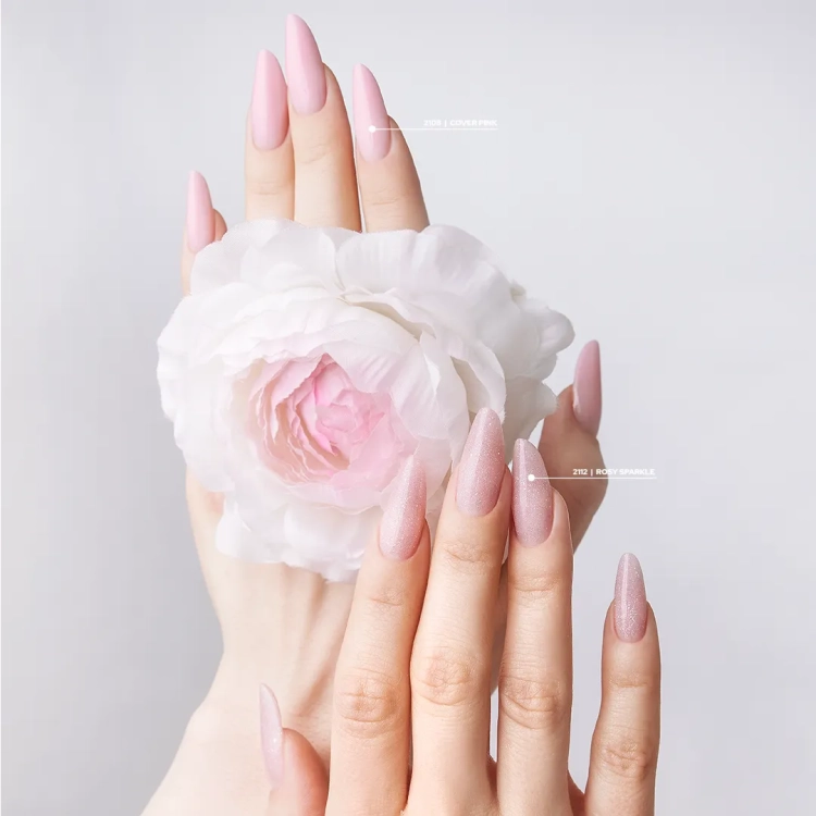 żel budujący Mistero Milano sparkle, Hype Flow Gel Rosy Sparkle 15g, żel reflective do paznokci, żel z drobinkami UV LED, żel samopoziomujący do przedłużania, żel bez HEMA