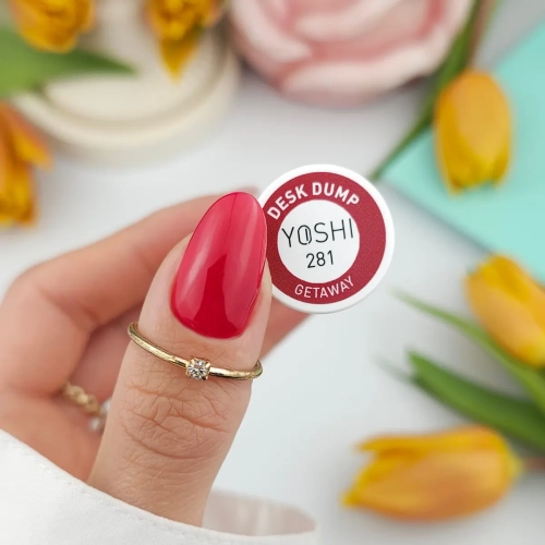 Yoshi Desk Dump, lakier hybrydowy Yoshi 6 ml, lakier hybrydowy UV LED, profesjonalny lakier hybrydowy Yoshi