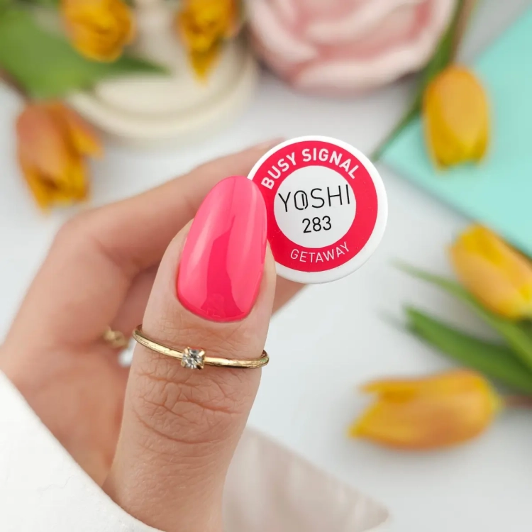 Yoshi Busy Signal, lakier hybrydowy Yoshi 6 ml, lakier hybrydowy UV LED, profesjonalny lakier hybrydowy Yoshi