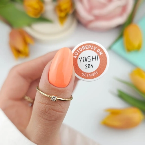Yoshi Autoreply On, lakier hybrydowy Yoshi 6 ml, lakier hybrydowy UV LED, profesjonalny lakier hybrydowy Yoshi