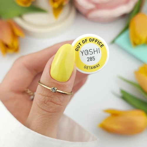 Yoshi Out Of Office, lakier hybrydowy Yoshi 6 ml, lakier hybrydowy UV LED, profesjonalny lakier hybrydowy Yoshi