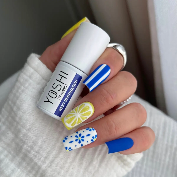Yoshi Next Destination, lakier hybrydowy Yoshi 6 ml, lakier hybrydowy UV LED, profesjonalny lakier hybrydowy Yoshi