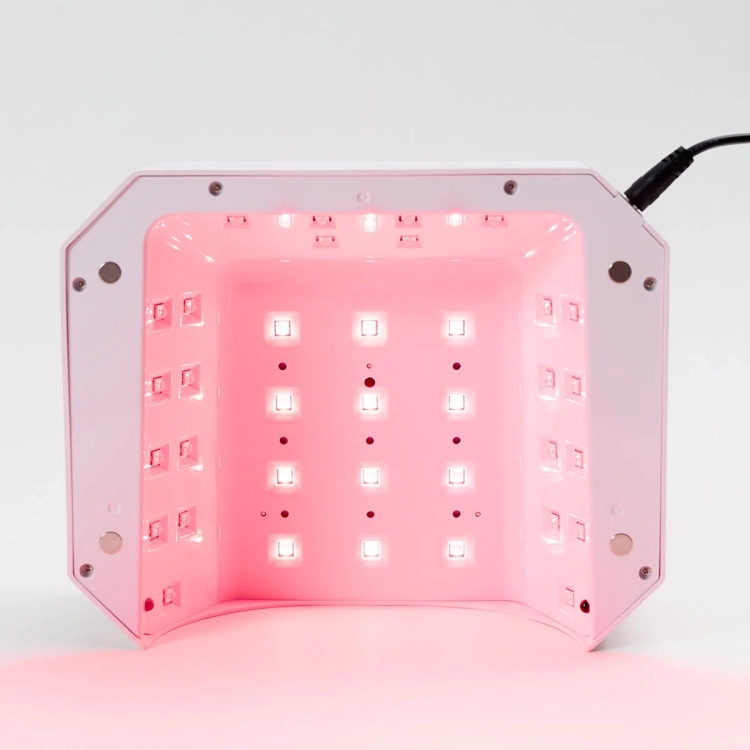 lampa UV LED Semilac 24/48W, lampa do hybryd profesjonalna, lampa do żelu Semilac, Multi LED Red Light System, lampa do paznokci salonowa