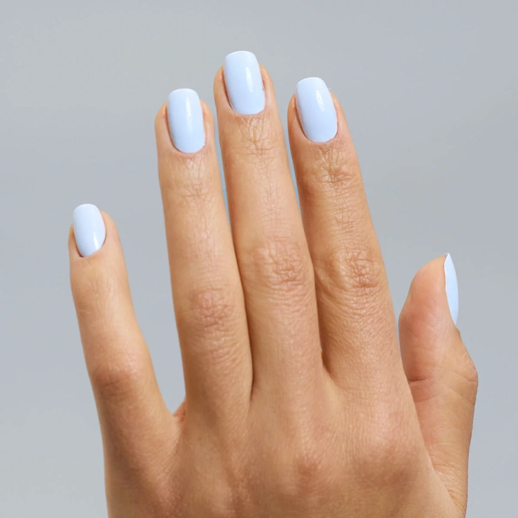 Semilac Nail Lacquer Sky Blue 9 ml, niebieski lakier klasyczny Semilac, szybkoschnący lakier do paznokci, profesjonalny manicure bez lampy, trwały lakier klasyczny Semilac