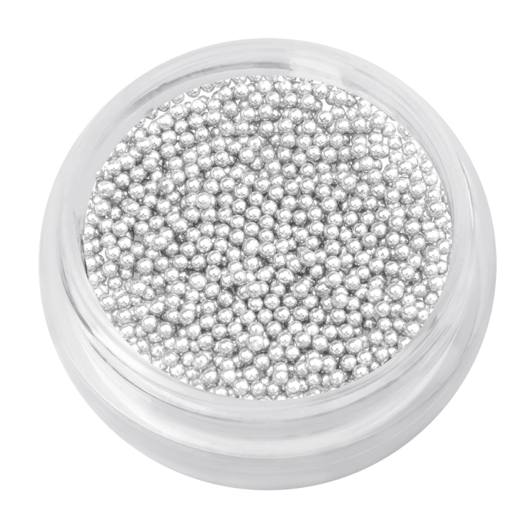 Kawior perełki do paznokci Clavier Nr 50, bulion do manicure hybrydowego, różowo-złote perełki do paznokci, ozdoby do paznokci Clavier, biżuteryjne zdobienia manicure, perełki do stylizacji paznokci, bulion do hybryd i żeli.