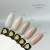 Builder Gel Dream №3 Crystal Professional, Dream 3 Crystal Professional, żel budujący z drobinkami folii, żel z efektem połysku, HEMA free builder gel
