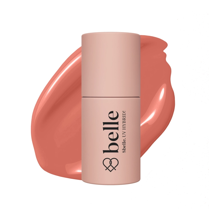 8belle Hybrid Gel Polish 019 No More Needed, 8belle 019, zgaszony fiolet lakier hybrydowy, fioletowy lakier hybrydowy 8belle