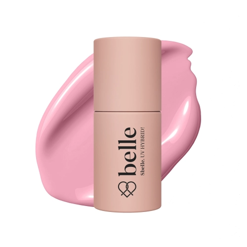8belle Hybrid Gel Polish 029 Marshmallow, 8belle 029, marshmallow nails, mleczny róż nude lakier hybrydowy, jasny nude hybryda 7 ml