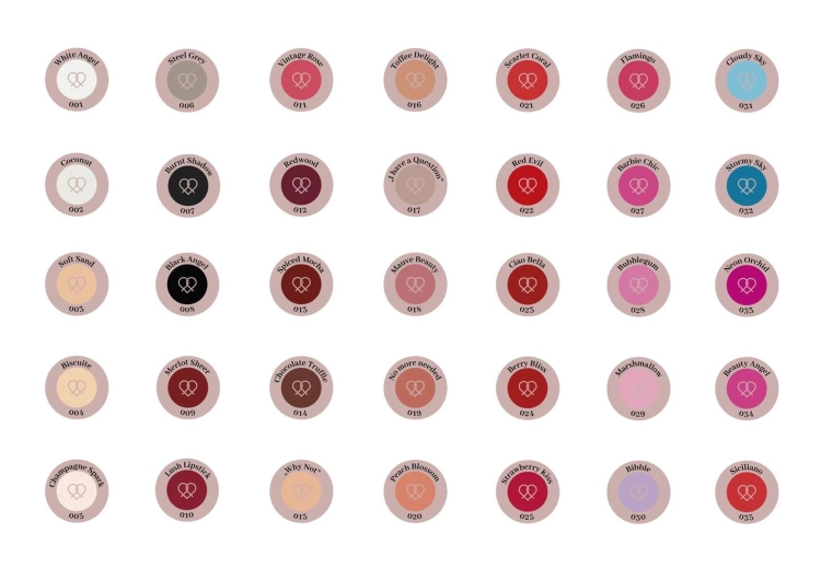 8belle Hybrid Gel Polish 030 Bibble, 8belle 030, bibble nails,