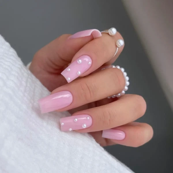 Yoshi GO SHAPE No6 50ml, mleczny róż żel budujący, chłodny róż do paznokci, clean manicure gel, żel samopoziomujący Yoshi, naturalny żel budujący, żel do przedłużania paznokci