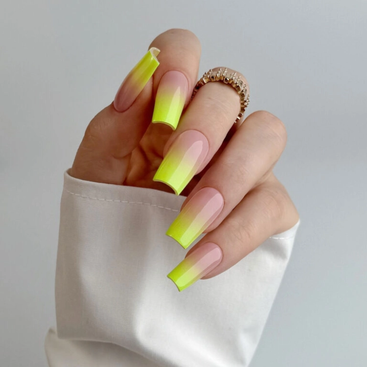 Baby Boomer Paint Żel 3w1 Nailsology Clavier R07 Lime, żel do ombre paznokci, pastelowy baby boomer, limonkowe ombre paznokcie, żel do stylizacji baby boomer