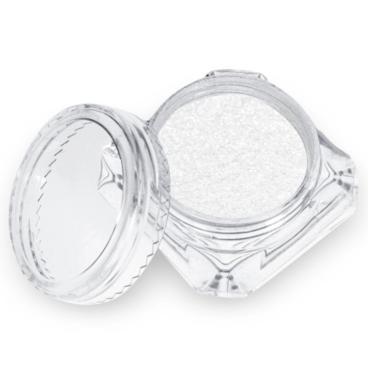 pyłek do paznokci Glass Pearl, pyłek efekt szkła, pyłek perłowy do hybryd, glass nails, aurora nails, mirror shine, pyłek do manicure żelowego, pyłek do manicure akrylowego, perłowy efekt na paznokciach, profesjonalne zdobienia paznokci