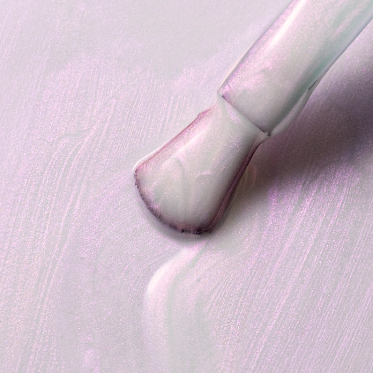 różowy lakier hybrydowy z opalizacją, Elarto Pink Pearlfection 965, perłowy lakier hybrydowy, lakier hybrydowy PearlFECTION, różowa opalizacja na paznokciach