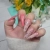 Paint Gel Yoshi Metallic Rose, metaliczny róż do zdobień, różowy paint gel, żel UV LED do Nail Art, metaliczny żel do paznokci, efekt mirror, żel do cienkich linii, profesjonalny paint gel Yoshi, różowe zdobienia paznokci, metaliczny róż na paznokciach.