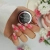 Paint Gel Yoshi Metallic Rose, metaliczny róż do zdobień, różowy paint gel, żel UV LED do Nail Art, metaliczny żel do paznokci, efekt mirror, żel do cienkich linii, profesjonalny paint gel Yoshi, różowe zdobienia paznokci, metaliczny róż na paznokciach.