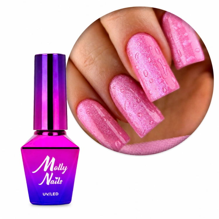 creative flow base molly nails, water drop nails, blooming efekt paznokci, baza do zdobień paznokci, modne paznokcie 2026, efekt kropli paznokcie, melted nails, bubble nails