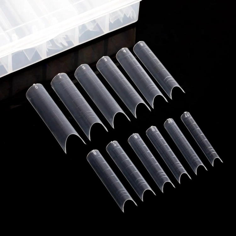 Clavier Dual formy do przedłużania paznokci - dolna forma do kwadratu, 120 szt.