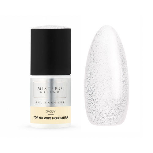 Mistero Milano SASSY TOP NO WIPE HOLO AURA 12 ml