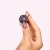Semilac 738 Cherry Choco Jelly Gloss 7 ml — kolor na dloni