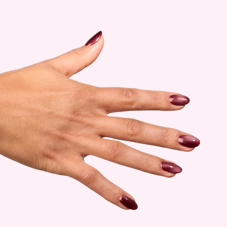 Semilac 738 Cherry Choco Jelly Gloss 7 ml — manicure w tym odcieniu
