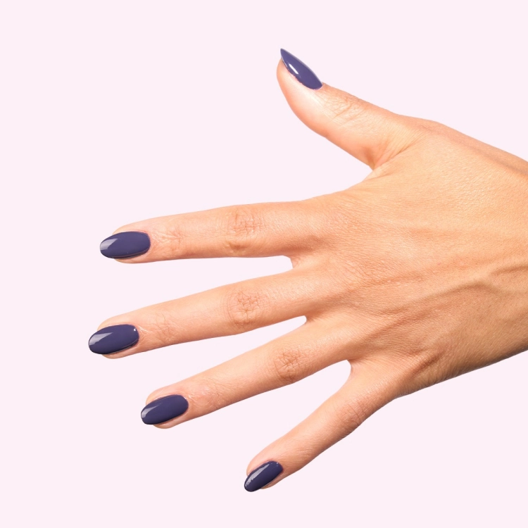 Semilac 741 Navy Eclipse 7 ml — manicure w tym odcieniu