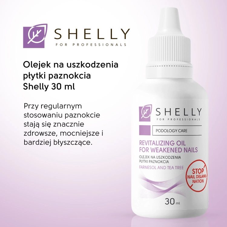 Shelly Olejek do zniszczonej płytki paznokcia 30 ml — opis produktu