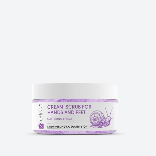 Shelly Krem-peeling do rąk i stóp 350 g — słoiczek