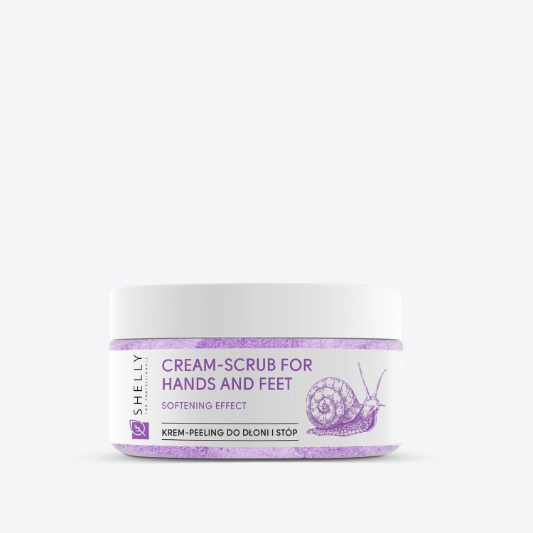 Shelly Krem-peeling do rąk i stóp 350 g — słoiczek