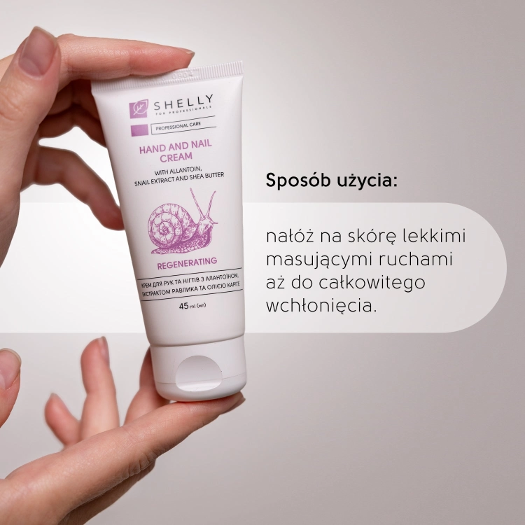 Shelly Krem do rąk i paznokci 45 ml — sposób użycia
