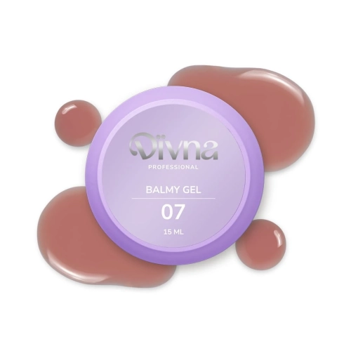 DIVNA Balmy Gel 07 15 g — słoiczek z rozlanym żelem