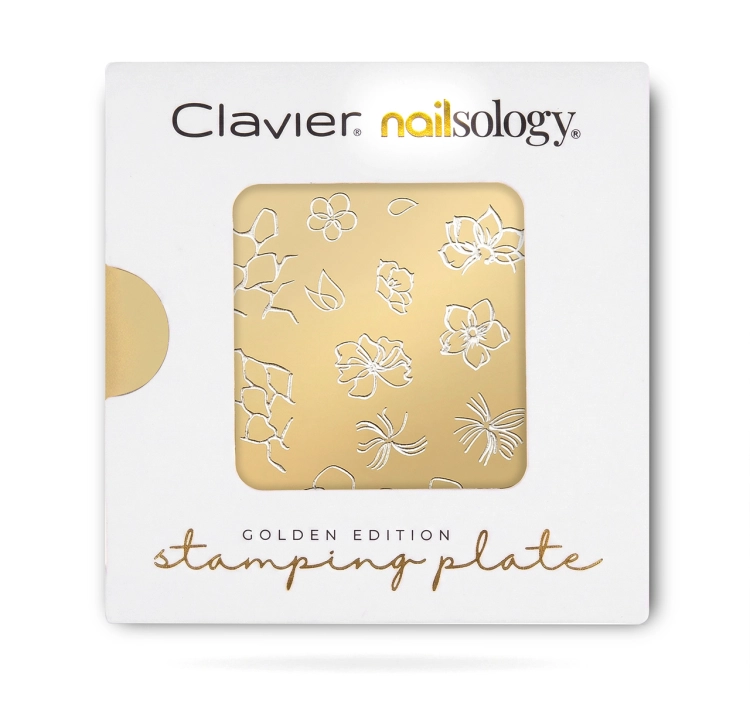 Clavier Blaszka Złota do stempli Flower Muse (01/S) — opakowanie Golden Edition