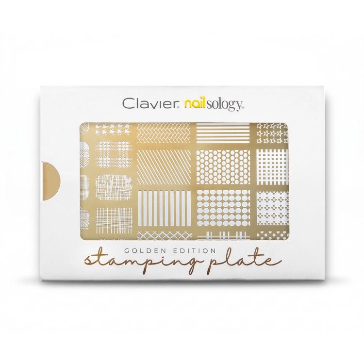 Clavier Blaszka Złota do stempli Pattern Love (06/L) — opakowanie Golden Edition