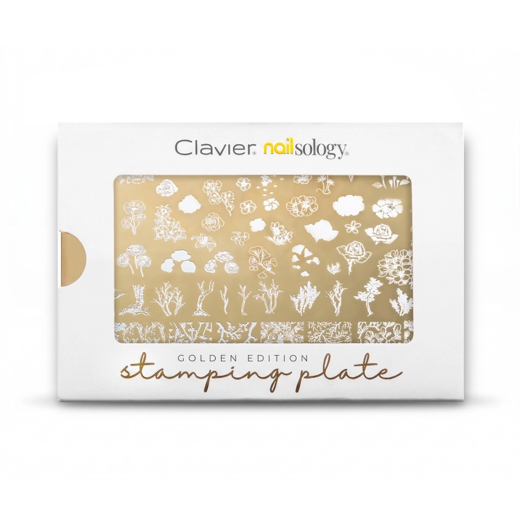 Clavier Blaszka Złota do stempli Secret Garden (05/L) — opakowanie Golden Edition