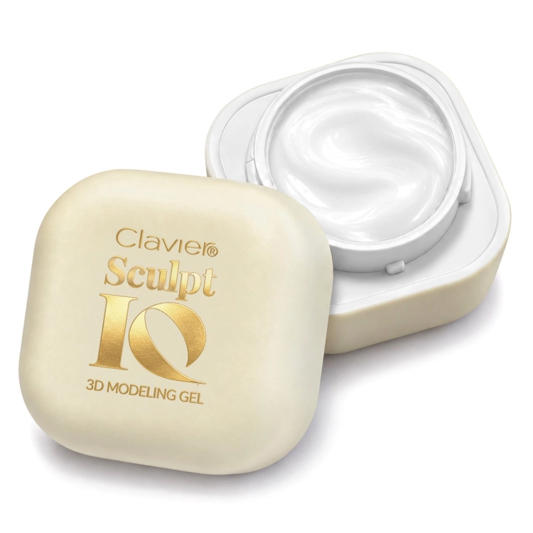 Clavier Żel do zdobień 3D Sculpt IQ SQ02 Marble 5g — opakowanie i żel