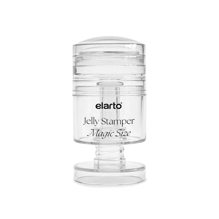 Elarto Jelly Stamper Magic Size - Stempel 3w1 do zmiany wielkości wzorów