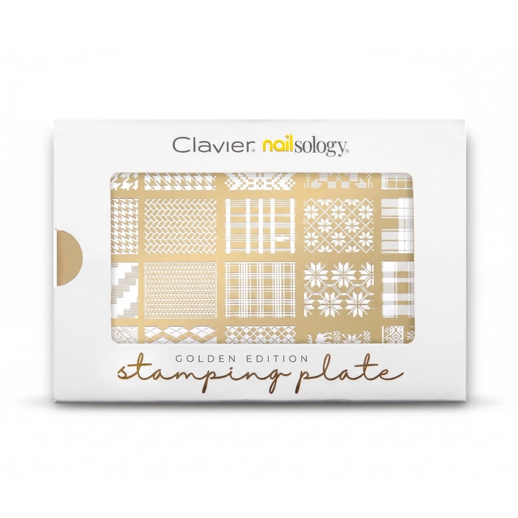 Clavier Blaszka Złota do stempli Winter Wonderland (05/L) — opakowanie Golden Edition