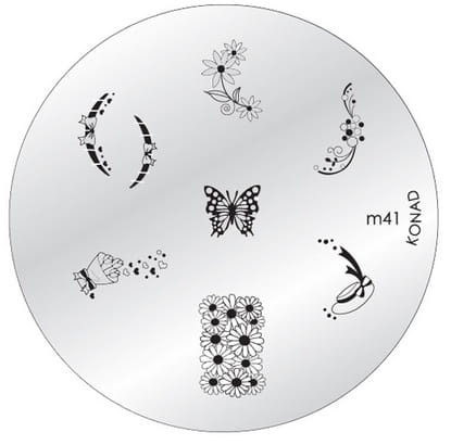 KONAD® Płytka Stamping Art m41