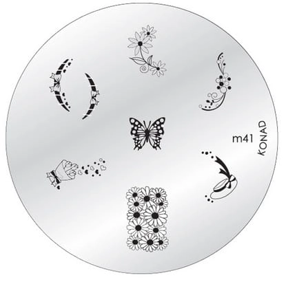 KONAD® Płytka Stamping Art m41
